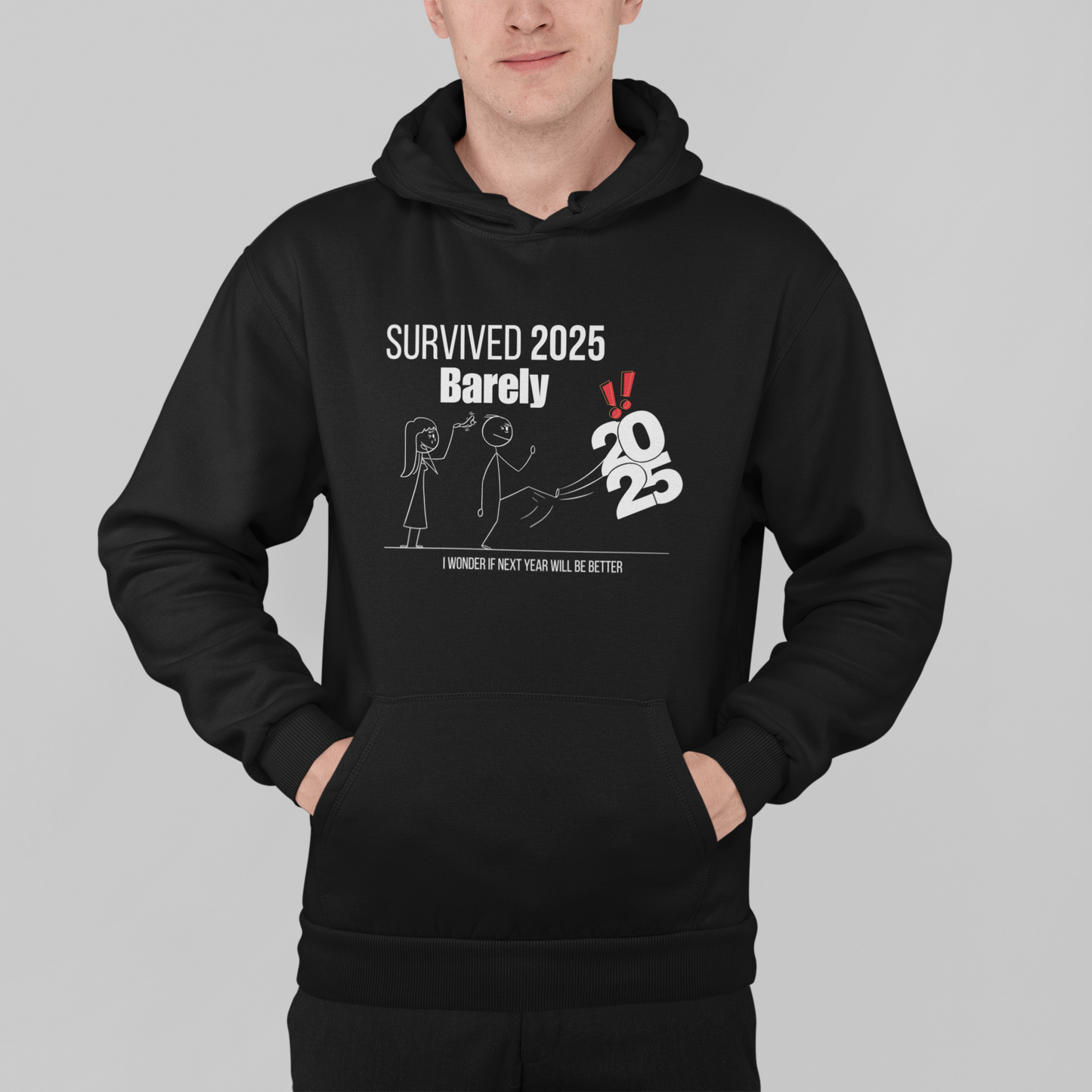 Barely escaped-Unisex Hoodie