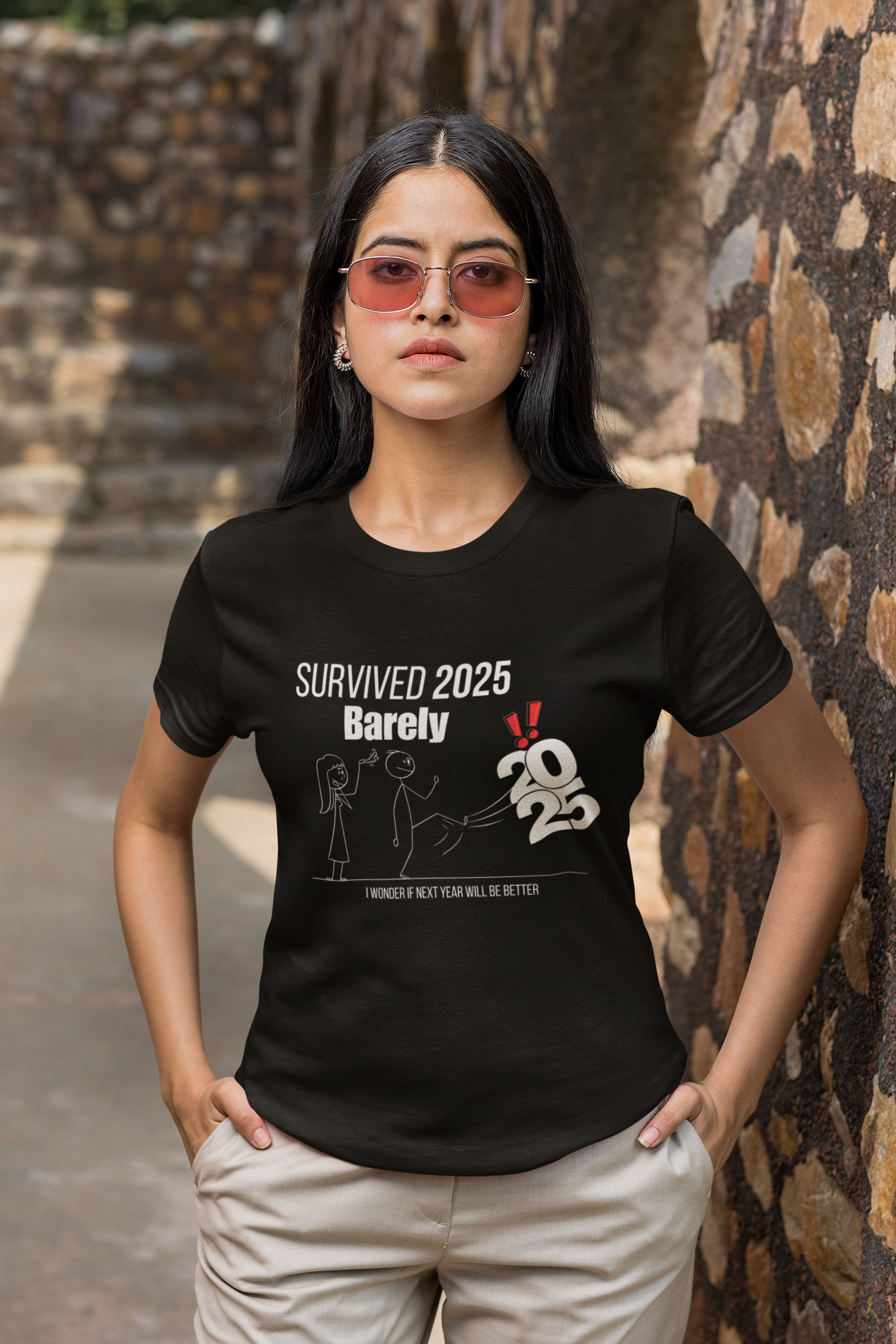Barely escaped-Short-Sleeve Unisex T-Shirt