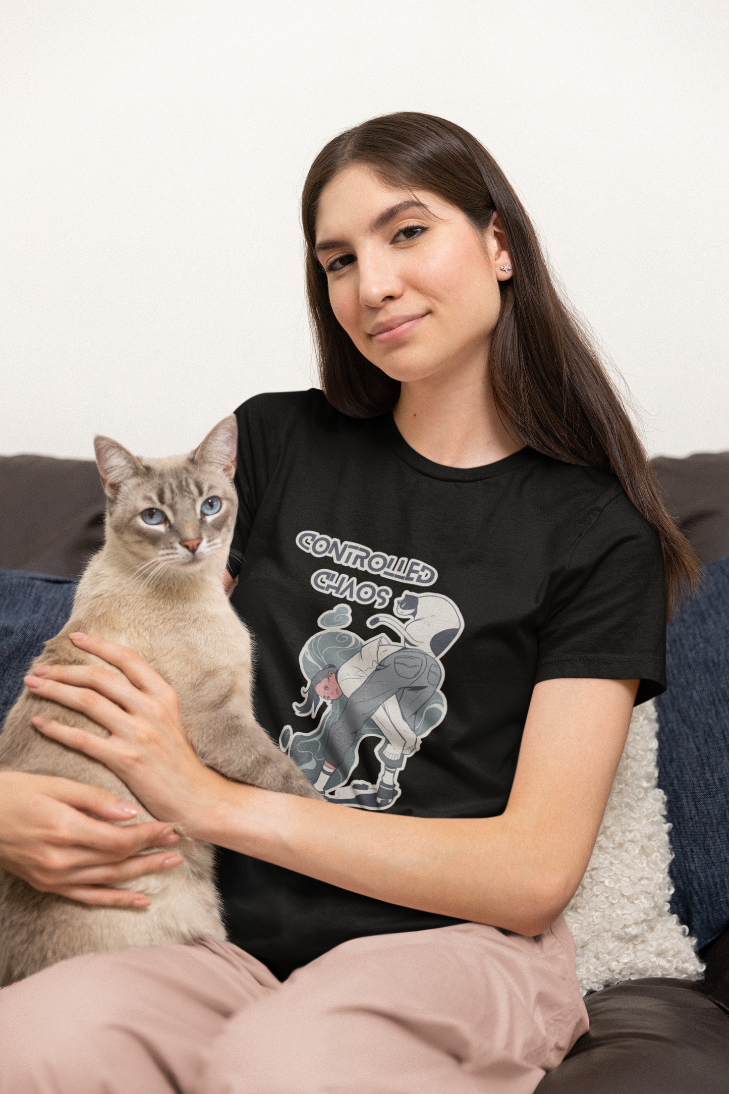 Controlled chaos-Short-Sleeve Unisex T-Shirt