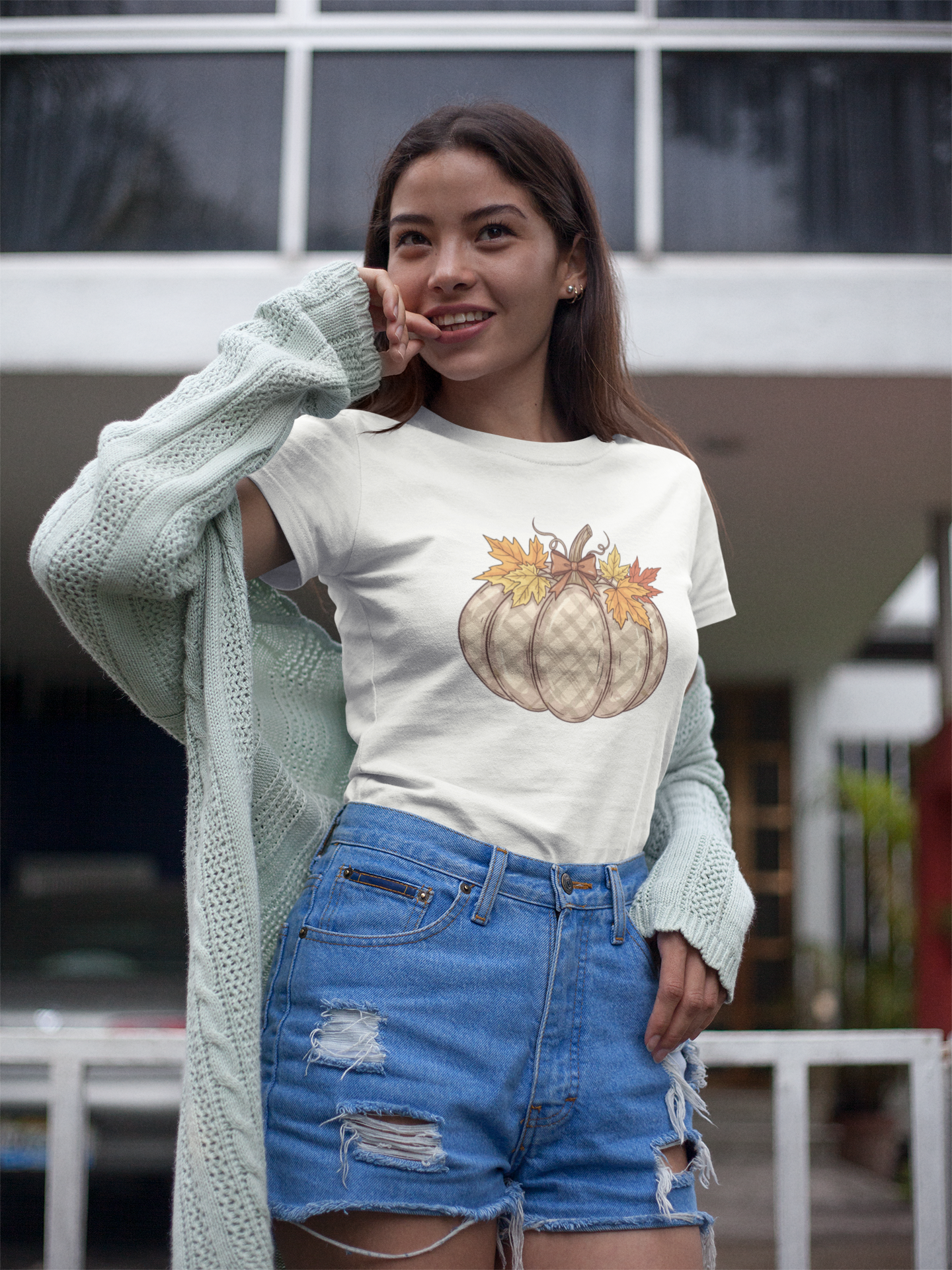 Autumn pumpkin-Short-Sleeve Unisex T-Shirt