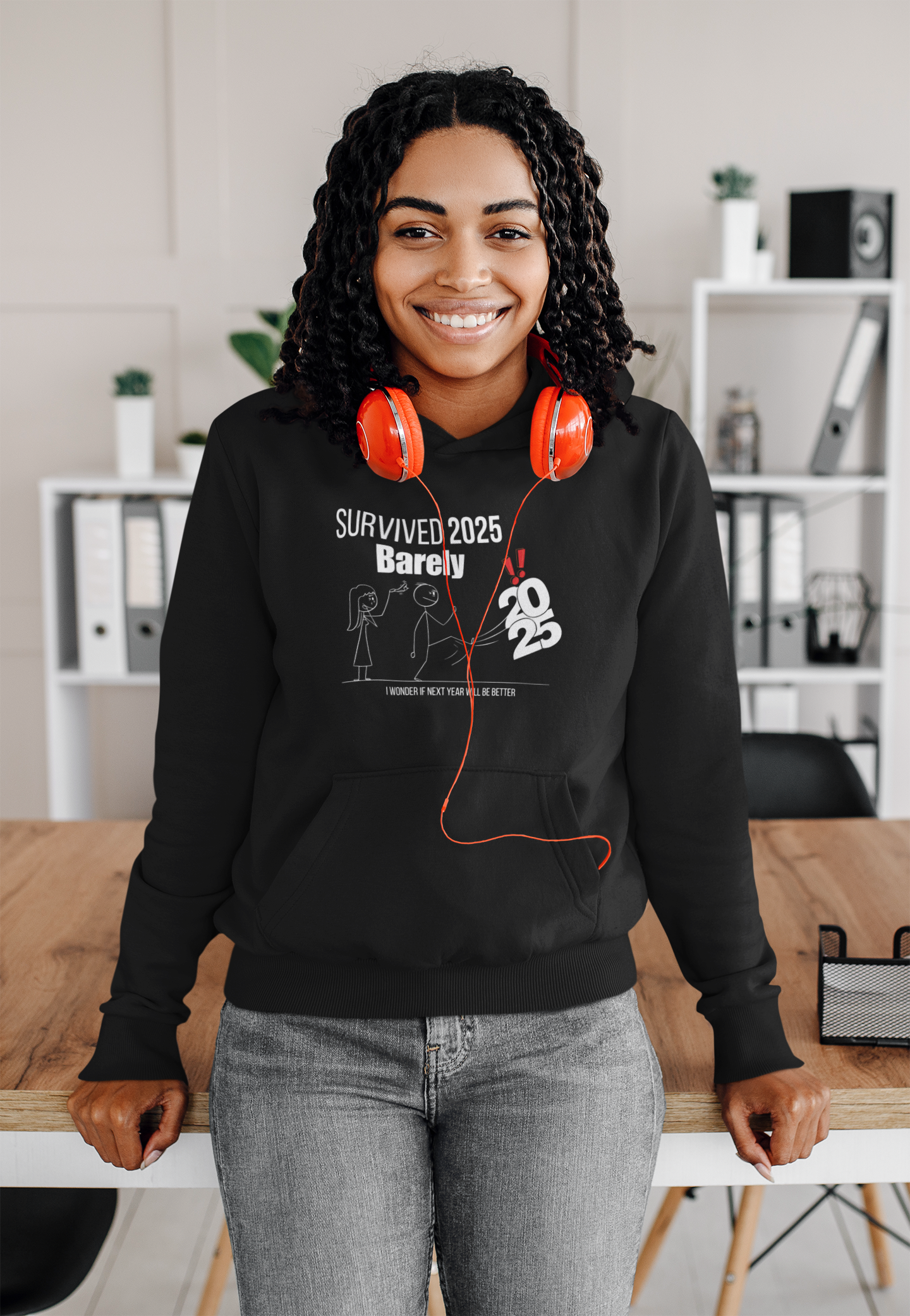 Barely escaped-Unisex Hoodie