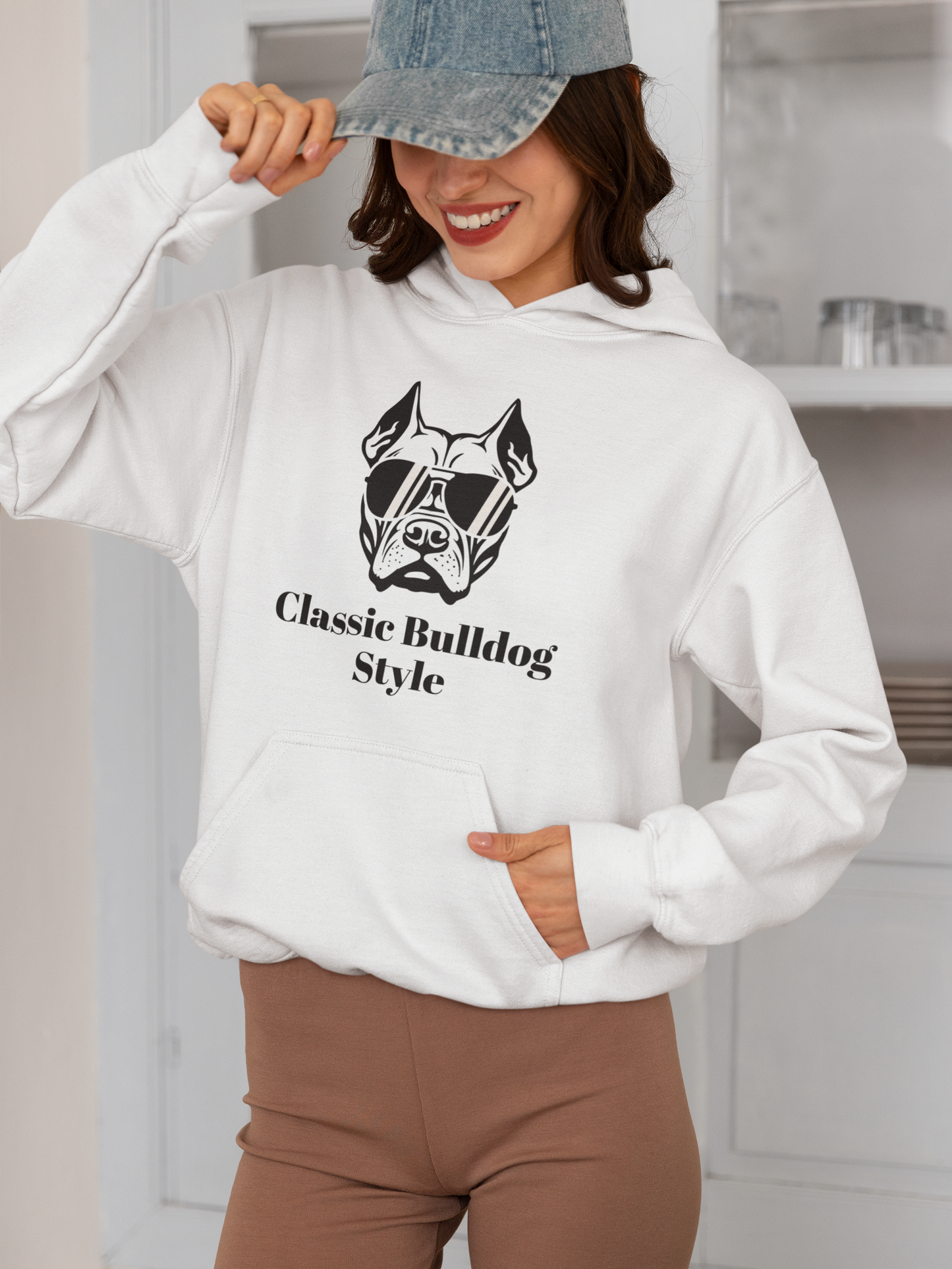 Classic Bulldog Style-Unisex Hoodie