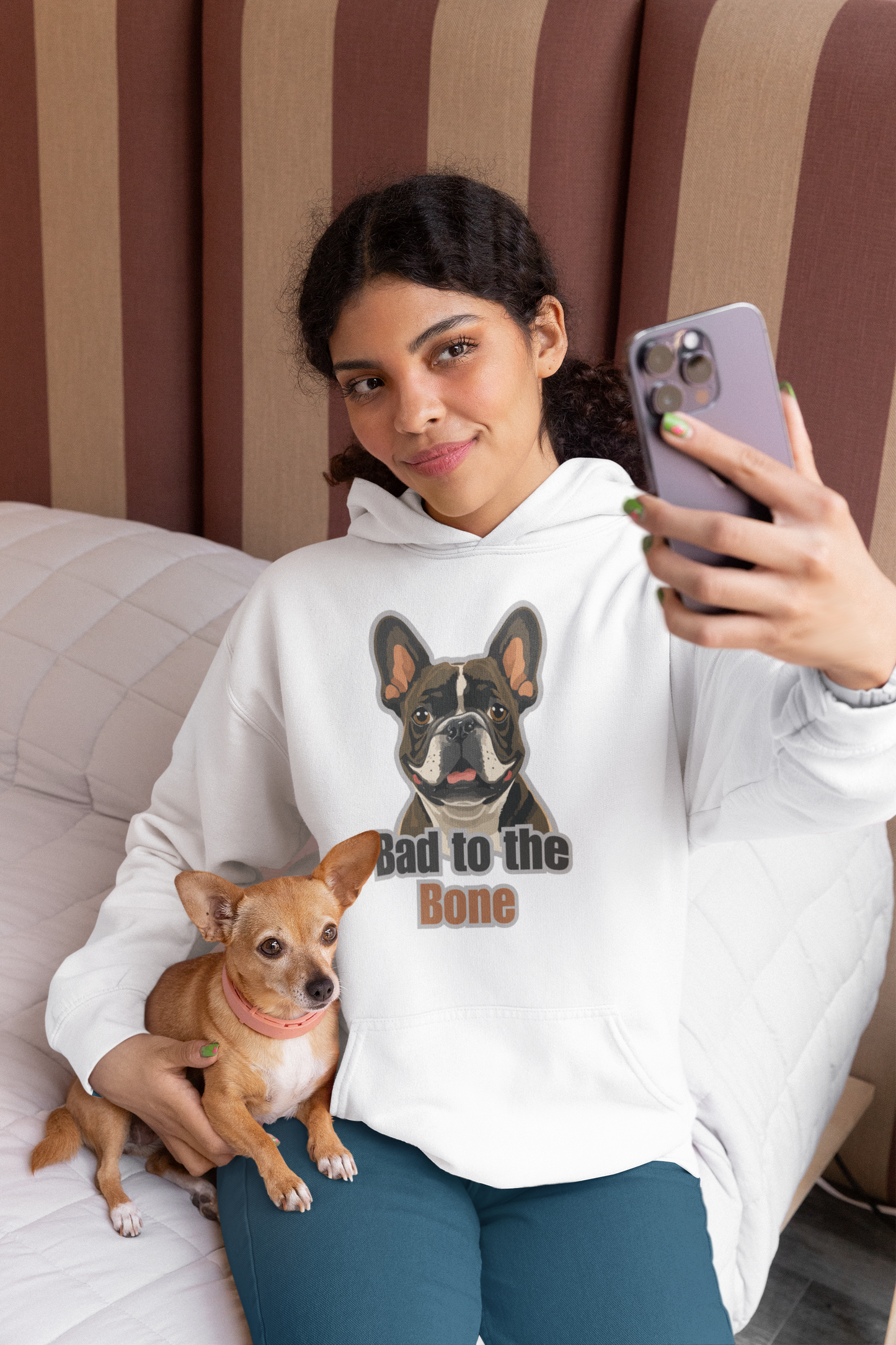 Bad to the  Bone-Unisex Hoodie