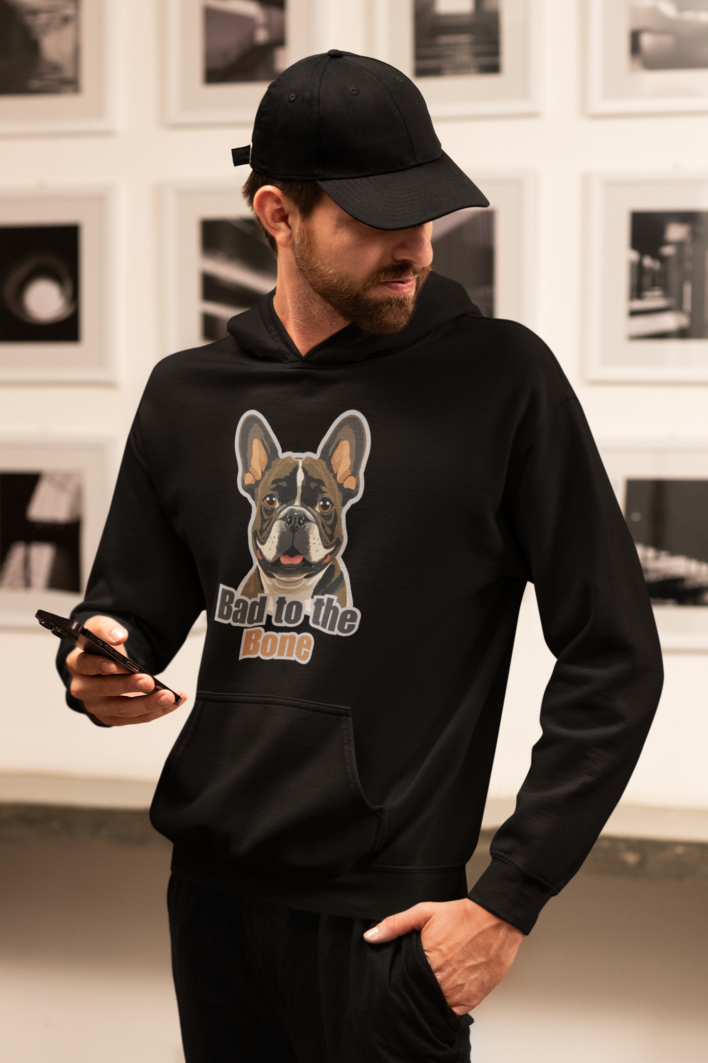 Bad to the  Bone-Unisex Hoodie