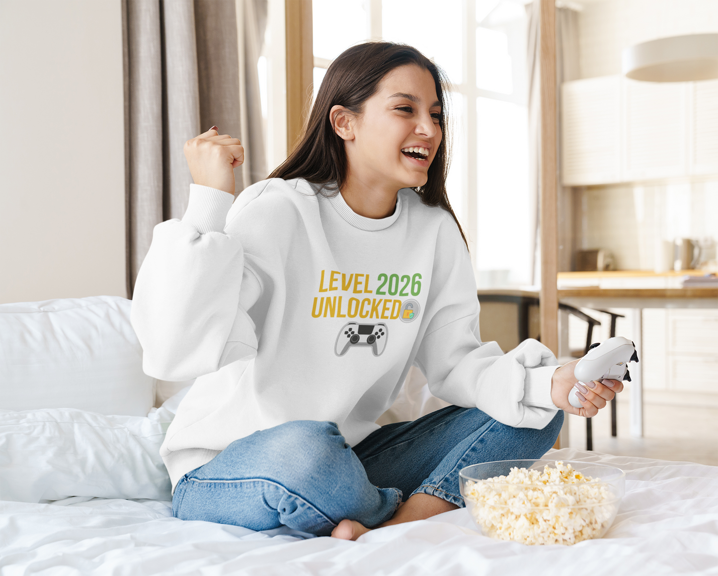 Level unlocked-Unisex Sweatshirt