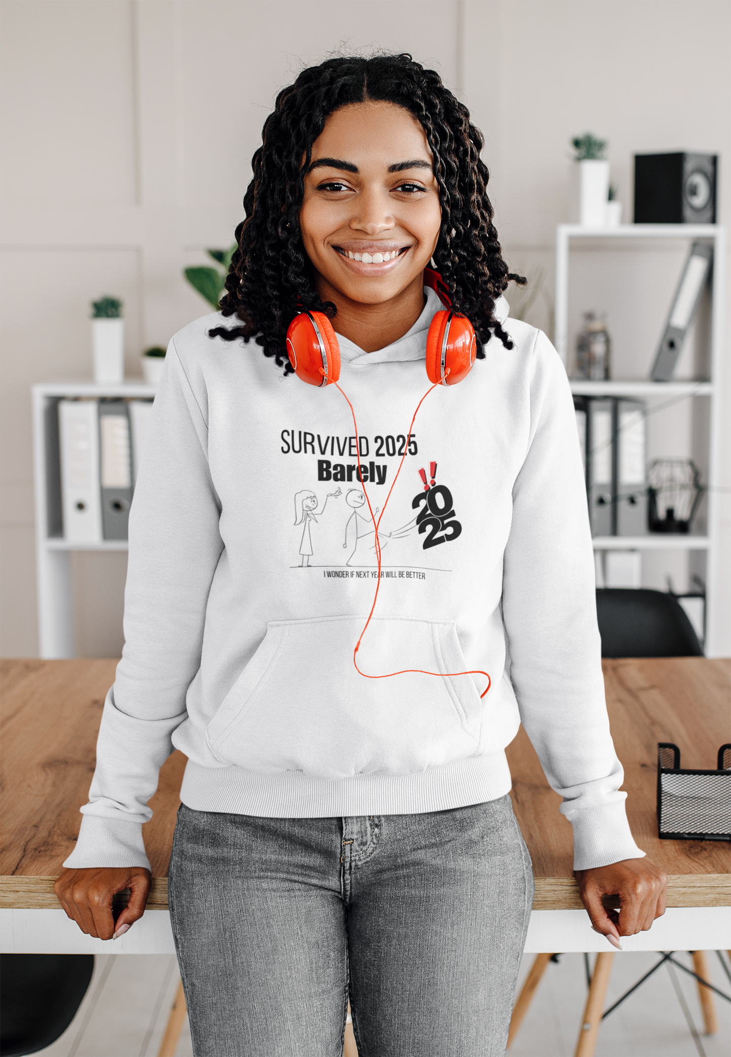 Barely escaped-Unisex Hoodie