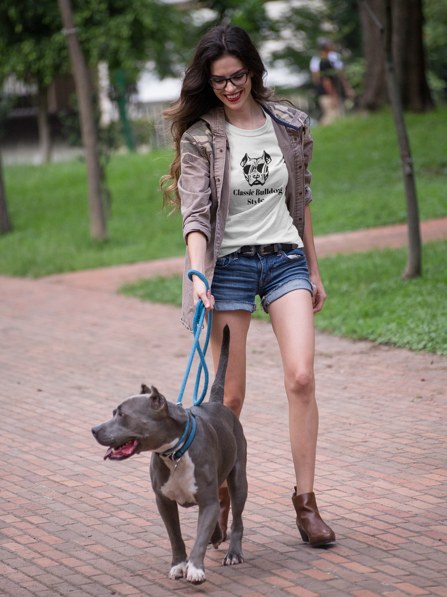 Classic Bulldog Style-Short-Sleeve Unisex T-Shirt