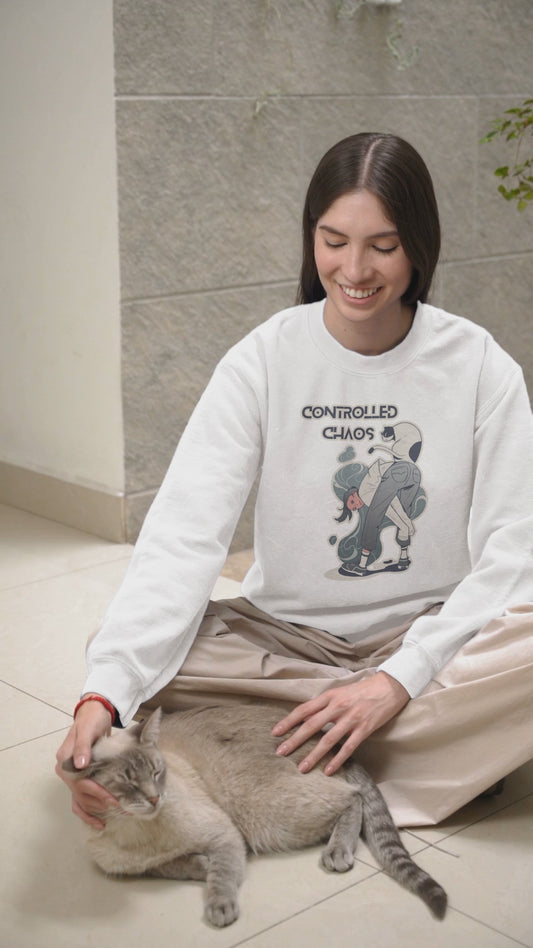 Controlled chaos-Unisex Sweatshirt