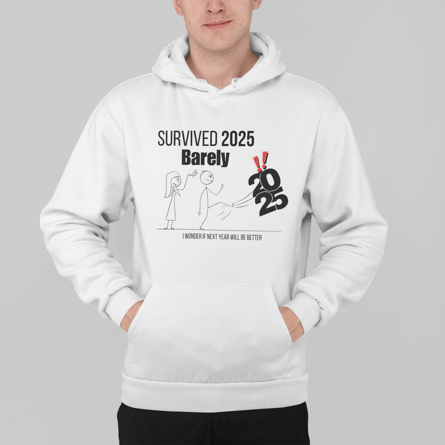 Barely escaped-Unisex Hoodie