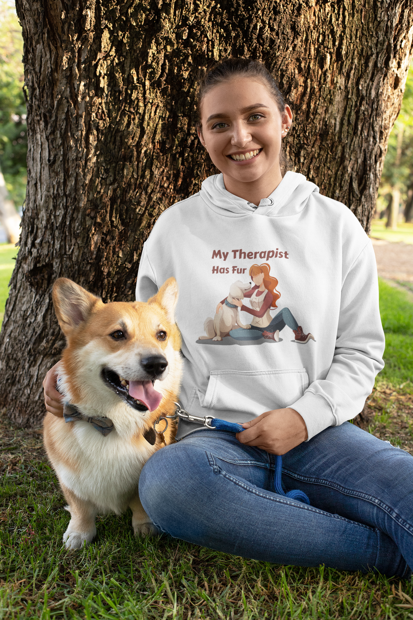 My Therapist Has Fur-Unisex Hoodie