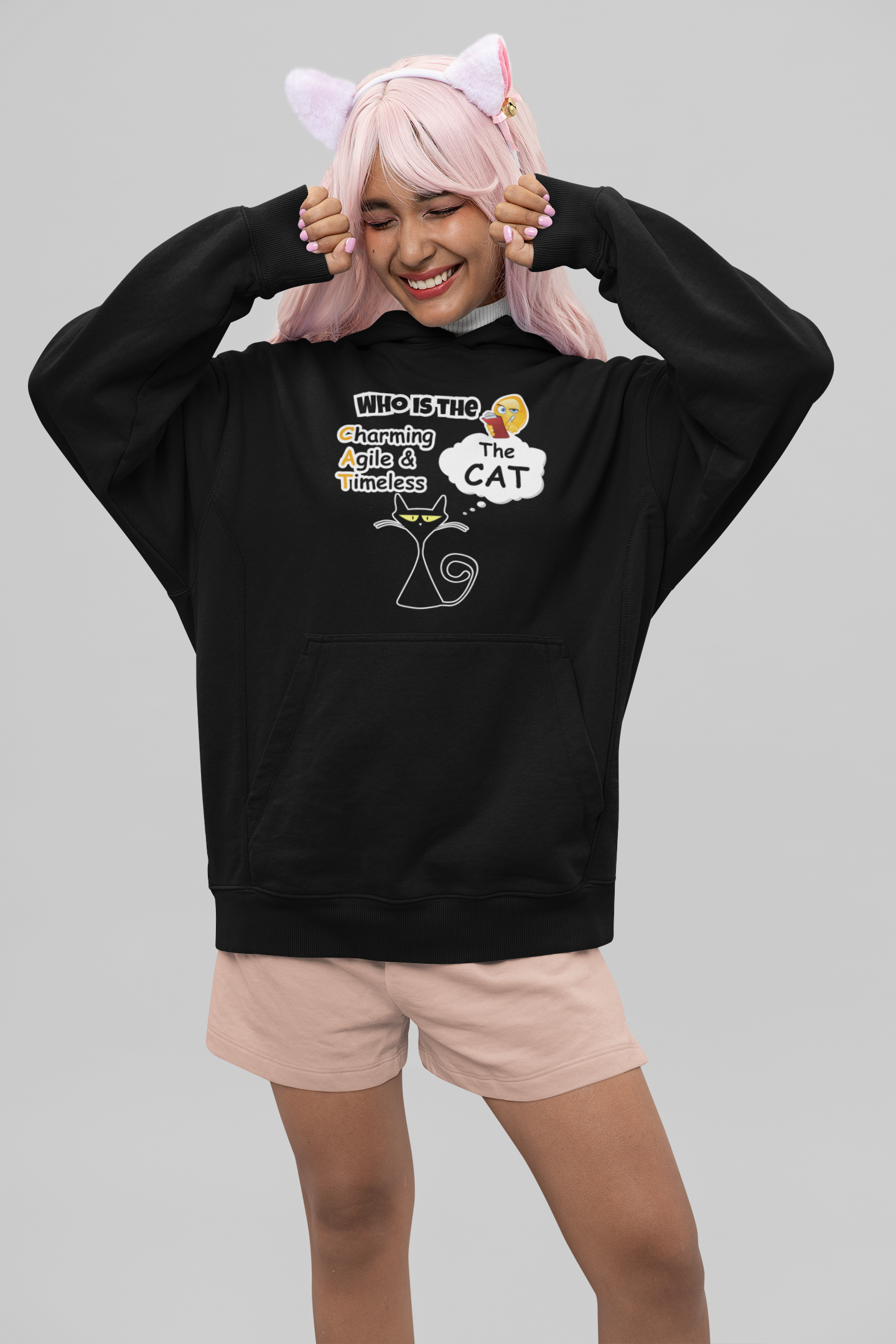 Who is the -cat-Unisex Hoodie