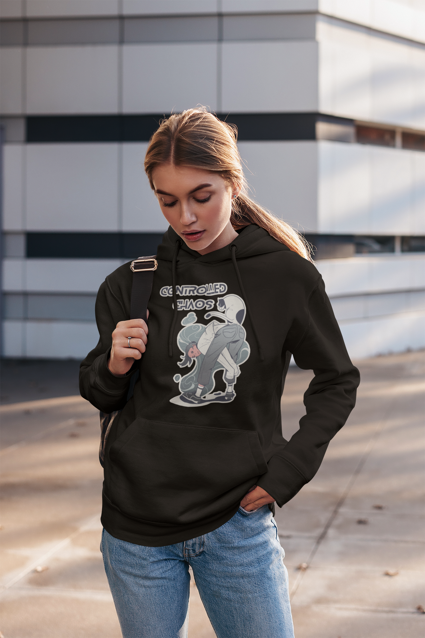 Controlled chaos-Unisex Hoodie