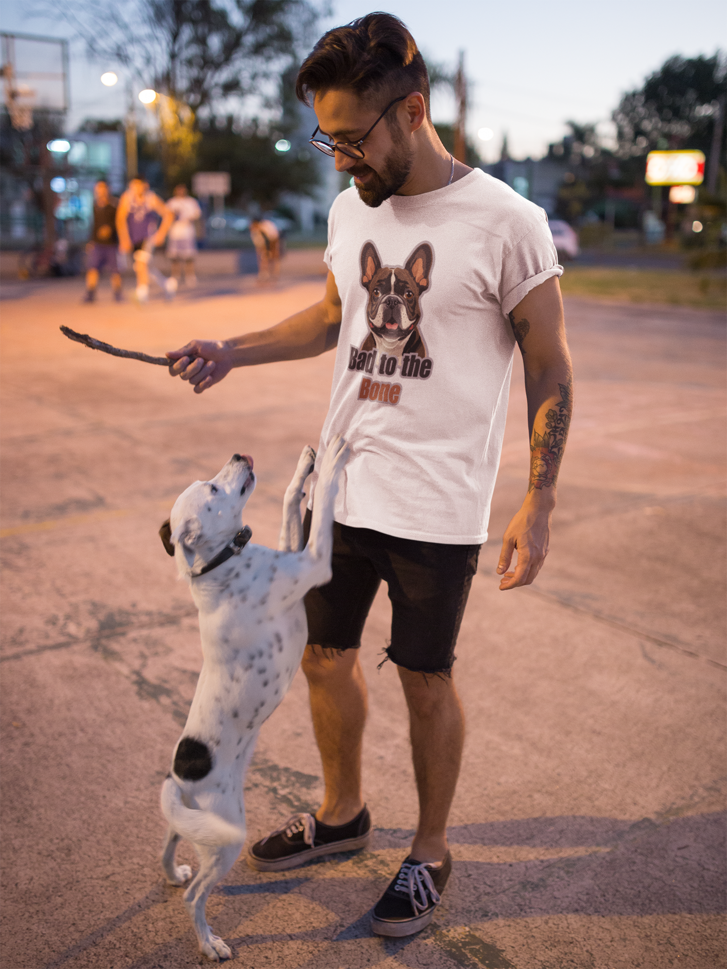 Bad to the  Bone-Short-Sleeve Unisex T-Shirt
